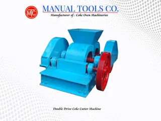 Catalogue plate - Coke Cutter Machine (Double Drive, Drum Type)
